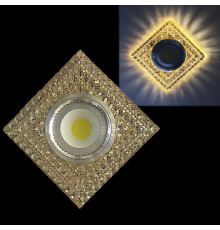 Встраиваемый светильник  42197-9.0-001PL MR16+LED3W TEA