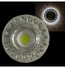 Встраиваемый светильник  42201-9.0-001PL MR16+LED3W CL