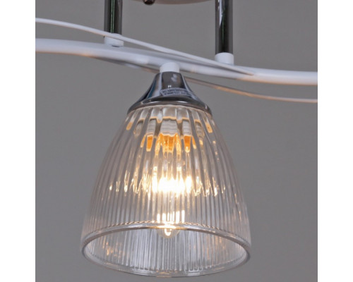 Люстра на штанге De Markt Бремен 3xE27 87360-0.3-03 WH+CR