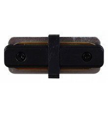 Соединитель линейный для треков Reluce  RL 06037 straight connector BK