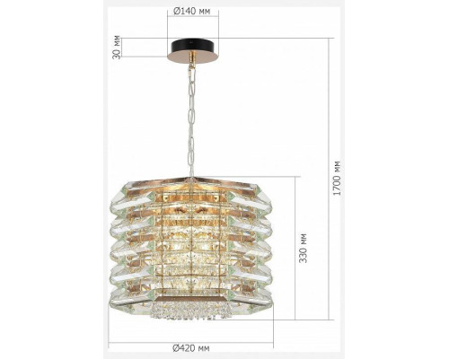 Подвесной светильник ST-Luce STROZZI SL6137.203.08