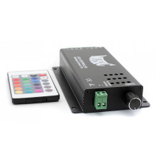 Контроллер-регулятор цвета RGB с пультом ДУ SWG IR IR-RGB-12A-music