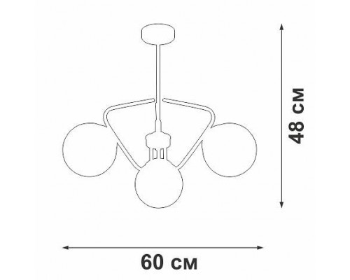 Люстра на штанге Vitaluce V47150 V47150-8/3PL