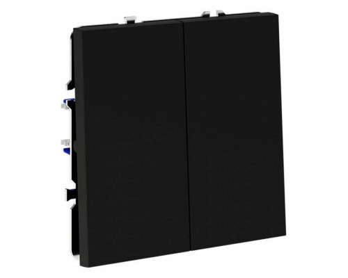 Выключатель двухклавишный без рамки Voltum S70 VLS020108