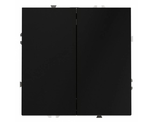 Выключатель двухклавишный без рамки Voltum S70 VLS020108