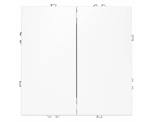 Выключатель проходной двухклавишный без рамки Voltum S70 VLS020302