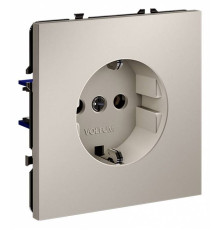 Розетка с заземлением, без рамки Voltum S70 VLS040103