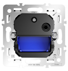 Механизм заглушка для поста с подсветкой и с датчиком, без рамки Voltum S70 VLS0707M