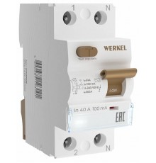 Устройство защитного отключения 1P Werkel  W812P404