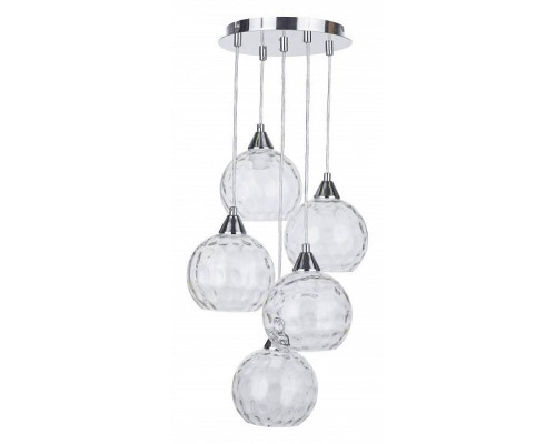 Подвесная люстра 33 Идеи PND101 5 ламп PND101.05.01.001.CH-S18TR