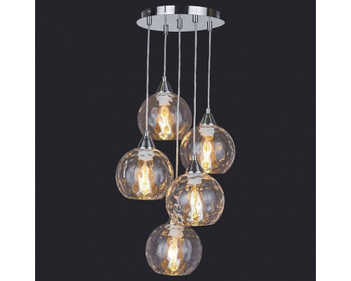 Подвесная люстра 33 Идеи PND101 5 ламп PND101.05.01.001.CH-S18TR