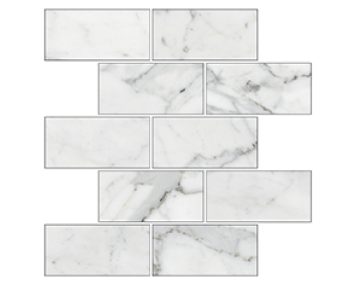 Marble Trend Мозаика K-1000/MR/m13/30,7x30,7 Carrara