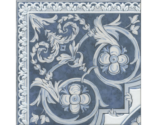 Алмаш Декор угол cиний HGD\A509\SG9174 30х30