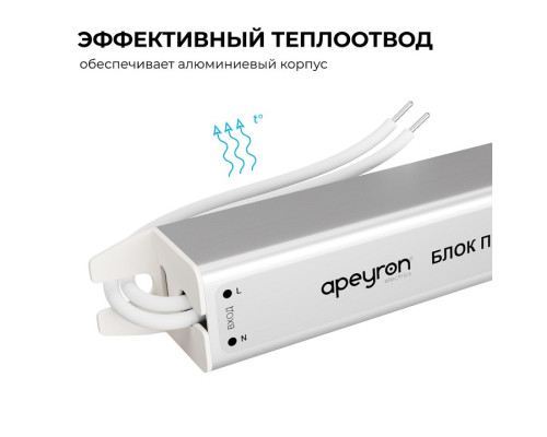 Блок питания с проводом Apeyron Electrics  03-182