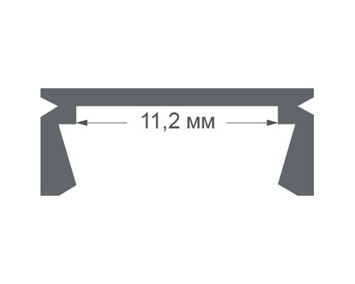 Профиль накладной Apeyron Electrics  08-05-01Ч