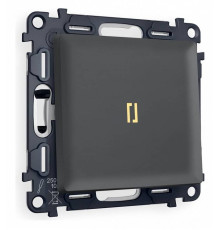 Выключатель проходной одноклавишный с подсветкой Ambrella Volt Quant MA902030