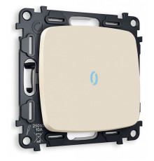 Выключатель одноклавишный с подсветкой без рамки Ambrella Volt Quant MO322020