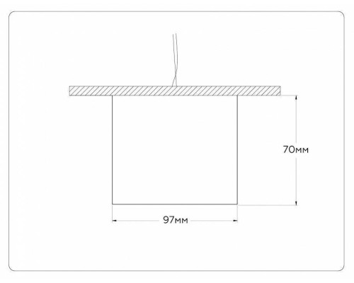 Накладной светильник Ambrella Light TN TN52887