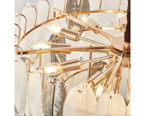 Подвесная люстра Arte Milano AM-99486 0608B.D550.H490.E14.12 G