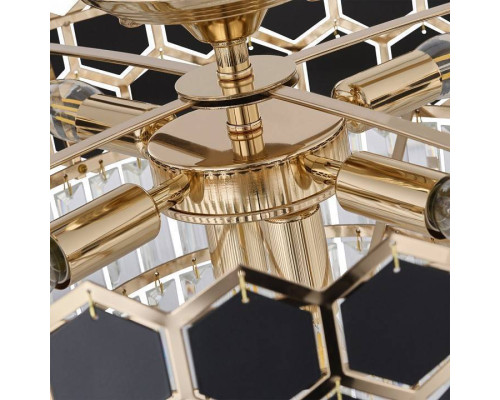 Люстра на штанге Arte Milano Sorrento-5009 золото 375009/4+2/20/480 GD