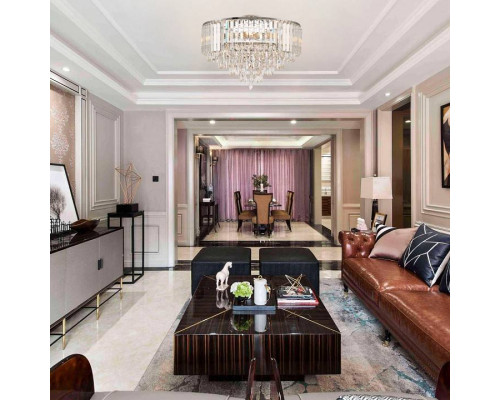 Люстра на штанге Arte Milano Sorrento-5509 хром 375509/10/40/570 CR