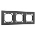 Рамка на 3 поста Arte Milano am-503.06 503.06-3.black