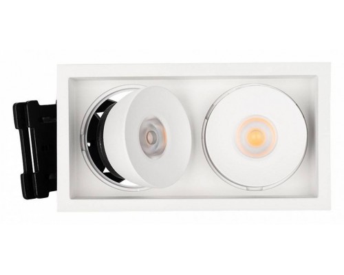 Встраиваемый светильник Arlight CL-SIMPLE-S148x80-2x9W Day4000 (WH, 45 deg) 028150