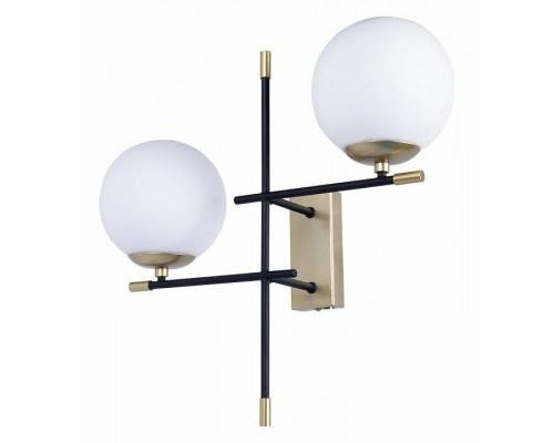 Бра Arte Lamp Arkab A2225AP-2BK