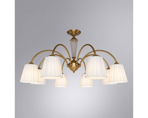 Люстра на штанге Arte Lamp Gracie A7301PL-8PB