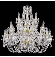 Подвесная люстра Bohemia Ivele Crystal 1402 1402/16+8+4/300/3d/G