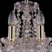 Подвесная люстра Bohemia Ivele Crystal 1413 1413/10/165/G/Leafs