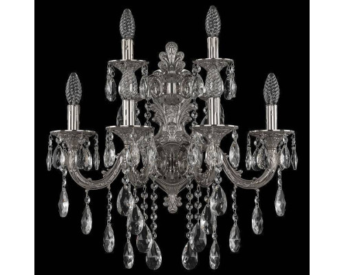 Бра Bohemia Ivele Crystal 7101 7101B16/4+2/210 B Ni