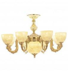 Подвесная люстра Bohemia Ivele Crystal 7103 71203P/8/210 GW P1 U Rose