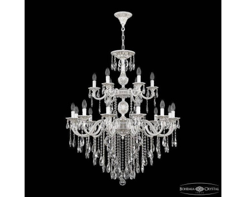 Подвесная люстра Bohemia Ivele Crystal AL7801 AL78101/12+6/300/2D B WMG