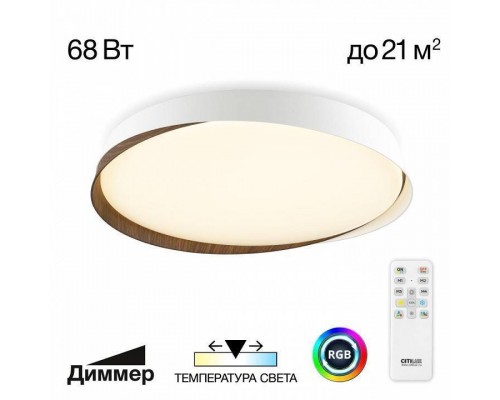 Накладной светильник Citilux BONNY CL754450G