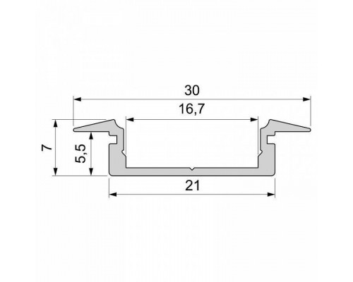 Профиль встраиваемый Deko-Light ET-01-15 975061