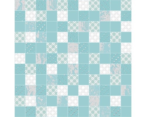 Mosaic Aquamarine  DW7MSC16 Декор 305х305 (10 шт в уп)