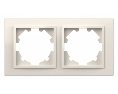 Рамка на 2 поста Elbi Eleсtriс Zena 500-010200-226