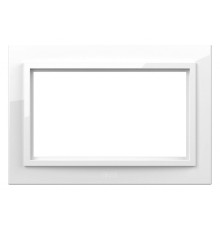 Рамка для двойной розетки Elbi Eleсtriс Zena 608-015600-908