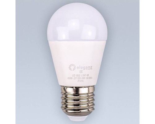 Лампа светодиодная Eleganz  E27 9Вт 4500K 1405