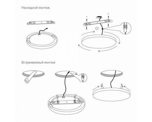 Накладной светильник Elektrostandard Gaze a047940