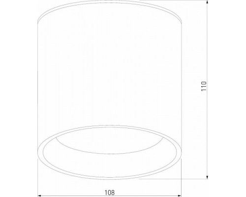 Накладной светильник Elektrostandard Light LED a056271