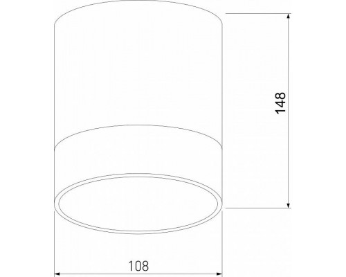 Накладной светильник Elektrostandard Light LED a057160