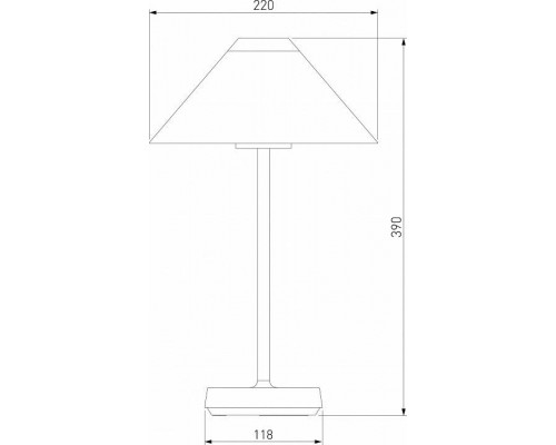 Настольная лампа декоративная Elektrostandard Mistery a062381