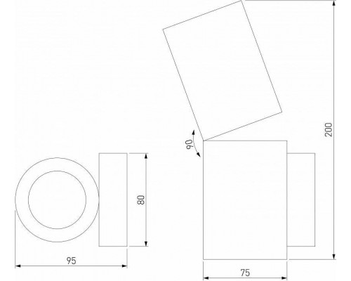 Бра Elektrostandard Deep a062926