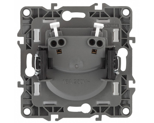 Розетка без заземления, без рамки Эра Эра 12 12-2105-14