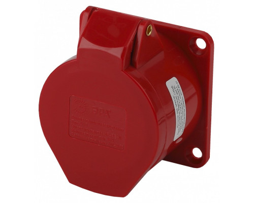 Розетка с заземлением Эра  R(IN)-16-3P-PE-N-IP44