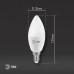 Лампа светодиодная Эра Стандарт LED B35-11W-827-E14