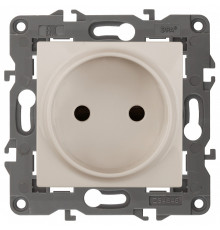 Розетка без заземления, без рамки Эра Эра Elegance 14-2105-02