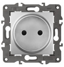 Розетка без заземления, без рамки Эра Эра Elegance 14-2105-03